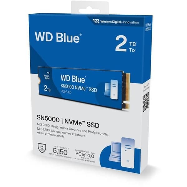 WESTERN DIGITAL - SN5000 - Intern SSD - 2 TB - WDS200T4B0E