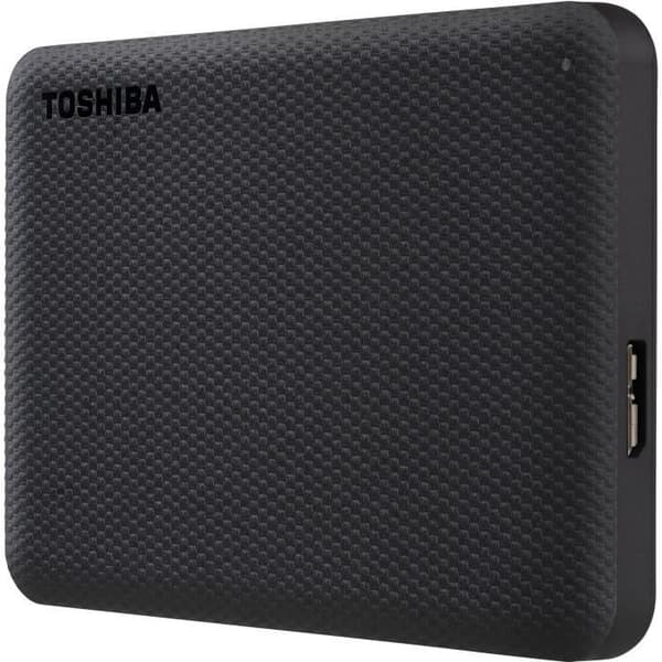 Ekstern harddisk - Toshiba - Canvio Advance - 1 TB - Sort