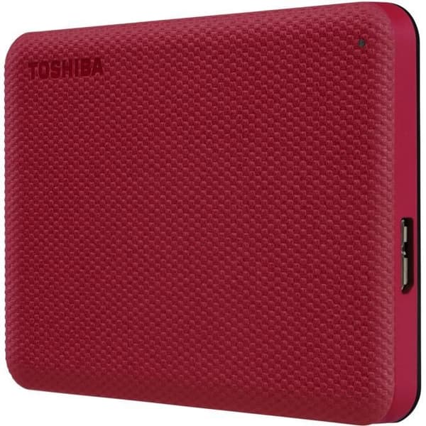 Ulkoinen kiintolevy - Toshiba - Canvio Advance - 1" - punainen