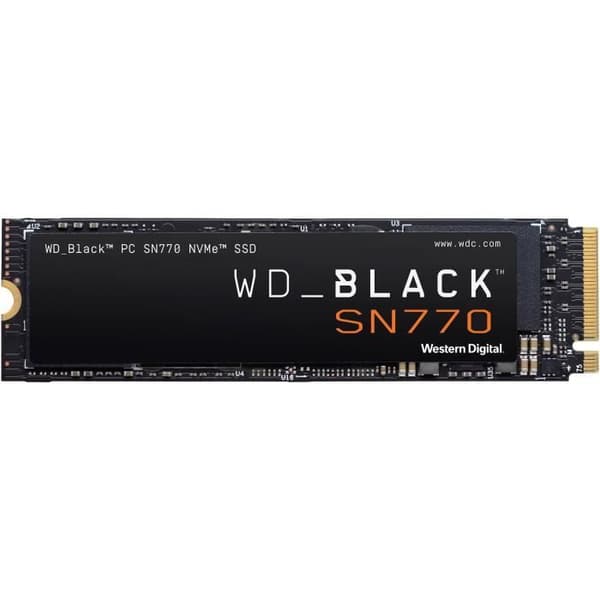 Intern SSD-enhet - SN770 NVMe - WD_BLACK - 1 TB - M.2 2280 - WDS100T3X0E