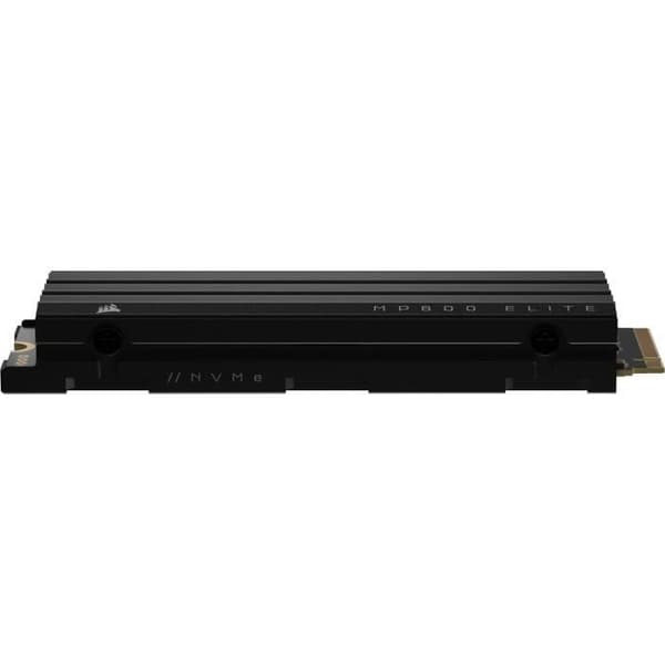 Intern SSD - CORSAIR - MP600 ELITE 1TB Gen4 PCIe x4 NVMe M.2 SSD - Med kylfläns