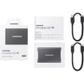 Miniatyrbillede 4 af 5: SAMSUNG Ekstern SSD T7 USB Type C Grå Farve 2TB