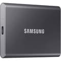 Miniatyrbillede 2 af 5: SAMSUNG Ekstern SSD T7 USB Type C Grå Farve 2TB