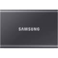 Miniatyrbillede 1 af 5: SAMSUNG Ekstern SSD T7 USB Type C Grå Farve 2TB
