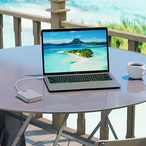 Extern hårddisk - SEAGATE - Ultra Touch - 4 To - USB-C - Grå
