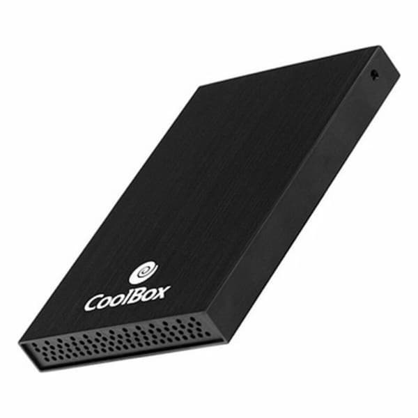 Hårddiskkabinett CoolBox SlimChase 2512 2,5" Svart