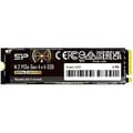Miniatyrbild 1 av 2: Silicon Power SSD 2 To US75 Series M.2 2280 NVMe4.0 Gen4 PCIe M.2 Maximal läshastighet 7000 Mo/s Maximal skrivhastighet 6500 Mo/s Garanti 5