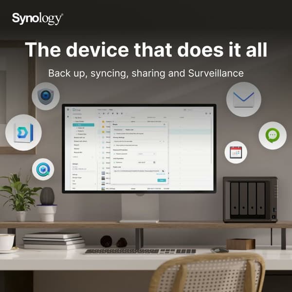 Nätlagringsenhet NAS Synology DS925+