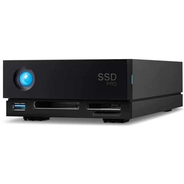 NVMe SSD dockningsstation - LaCie - 1big Dock SSD Pro - 4 TB - Thunderbolt 3 - USB 3.0