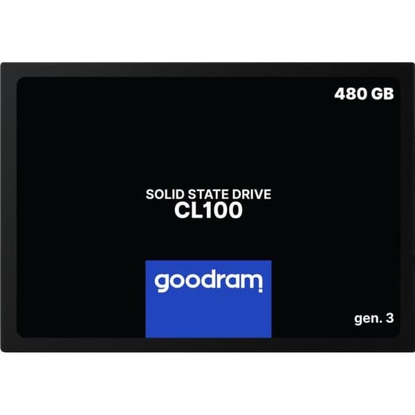 GoodRam SSDPR-CL100 SSD SATA III 520MB/s 480GB hårddisk