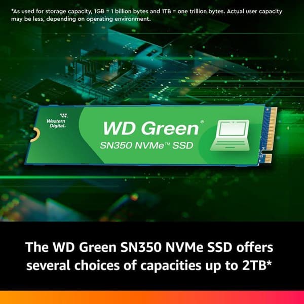 WESTERN DIGITAL SSD Green NVMe