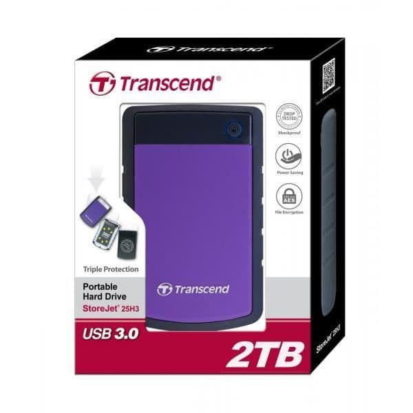 Transcend StoreJet 25H3 USB extern HD-hårddisk
