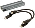 Miniatyrbild 2 av 4: Lc-power ssd-hårddisk - LC-M2-C-MULTI-3 - M,2 USB3,2 M,2-SSD-Gehäuse (NVMe - SATA)