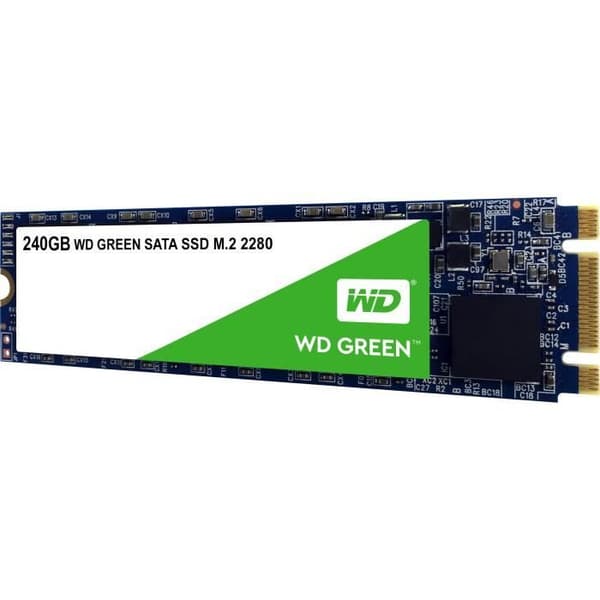 WD Green™ - Intern Solid State Drive - 240 GB - M.2 SATA (WDS240G2G0B)