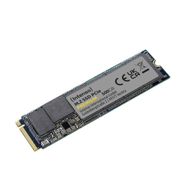 INTENSO SSD 500 GB PREMIUM M.2 PCIE 500 GB PCI EXPRESS 3.0 NVME (383545