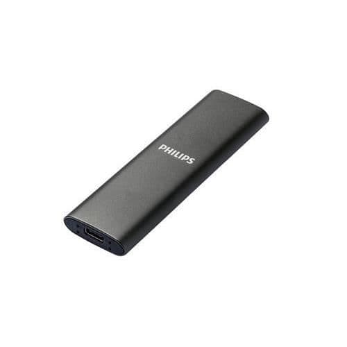 Extern SSD-hårddisk - Philips - 1 To - Svart - 2 års garanti - Hög prestanda