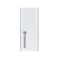 Miniatyrbild 1 av 4: TRANSCEND Solid State Drive ESD240C - 480 GB - Extern (bärbar) - M.2 - USB 3.1 Gen 2 (USB-C-kontakt) - Silver