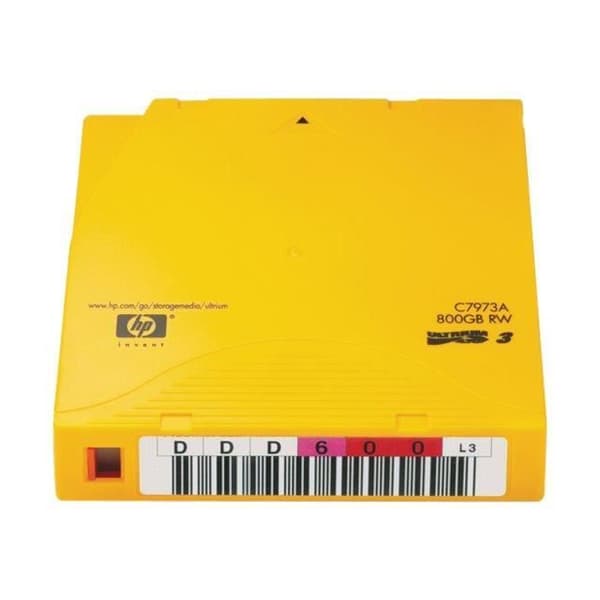 HP C7973A LTO Ultrium 3 Storage Tape Cartridge - 400 GB / 800 GB