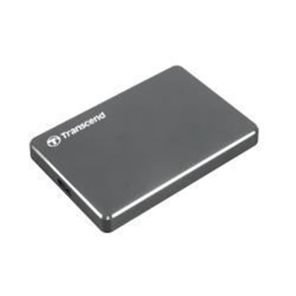 TRANSCEND StoreJet 2,5" C3N extern hårddisk - USB 3.0 - 1 TB - Aluminiumfinish