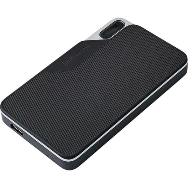 Intenso extern SSD TX100 500GB USB 3.2 Gen 1 svart - Hastighet upp till 500 MB/s