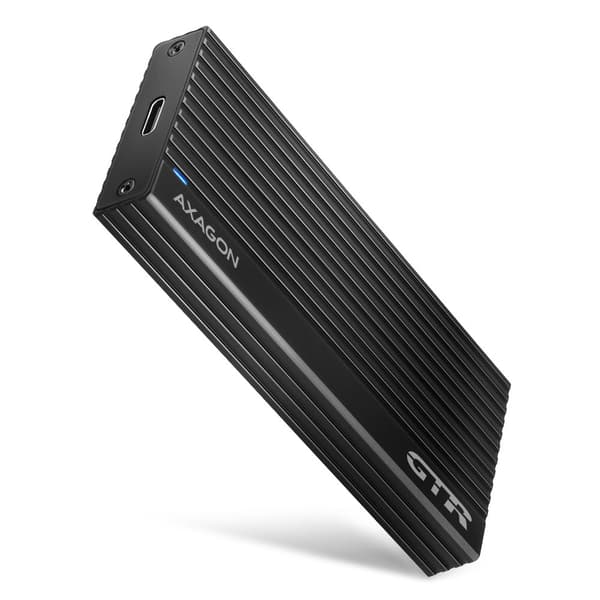 Axagon EM2-GTR SSD-kabinett Svart M.2