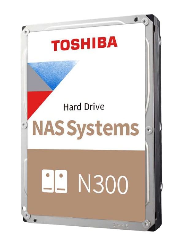 Toshiba 8,9 cm (3,5 tum) 12 TB SATA3 NAS N300 7200 RPM-hårddisk