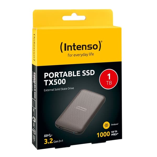 SSD Intenso TX500 1,8" 1 TB USB 3.2 extern