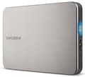 Miniatyrbild 1 av 3: TOSHIBA Canvio Flex 2 TB 2,5 tums extern hårddisk i silverfärg