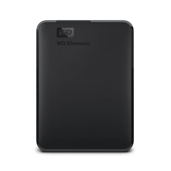 Western Digital Elements kannettava ulkoinen kiintolevy, 5 TB, musta