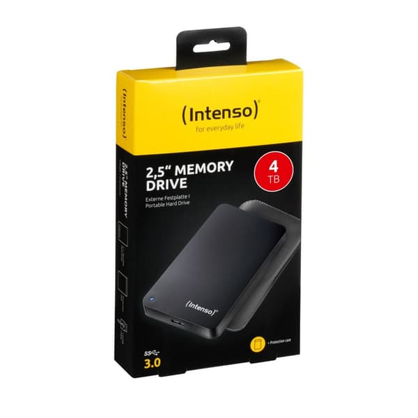 2,5 tommer hukommelsesdrev 4 TB ekstern