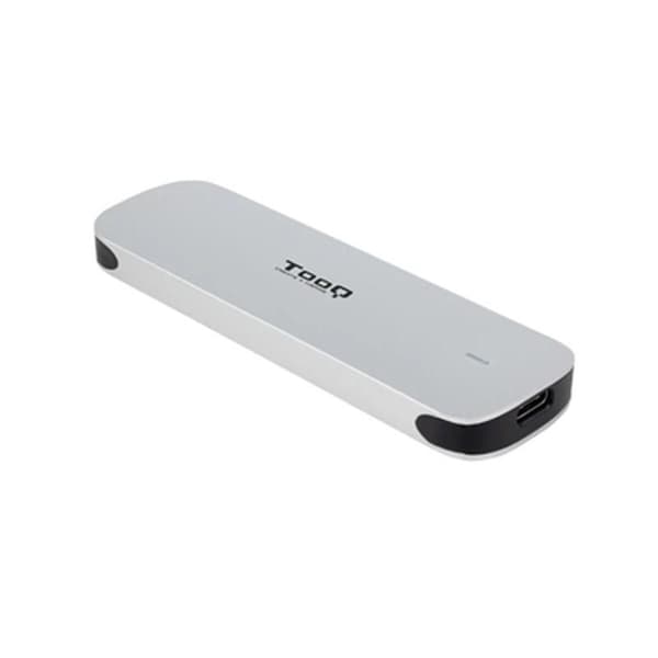 Utvendig/ytre boks TooQ TQE-2202S Sølv Stål