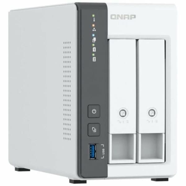 NAS-netværkslagring Qnap TS-216G Sort