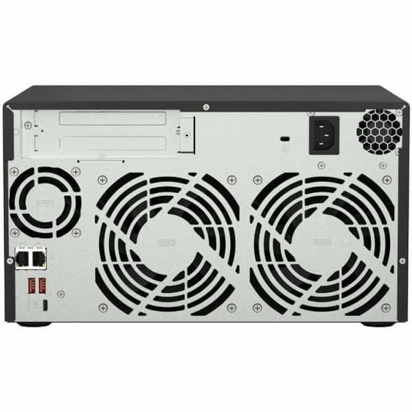 Nätlagringsenhet NAS Qnap TS-873A-8G Svart AMD Ryzen V1500B