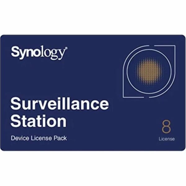 Nettverkslagring Synology LICENSE PACK 8 Svart