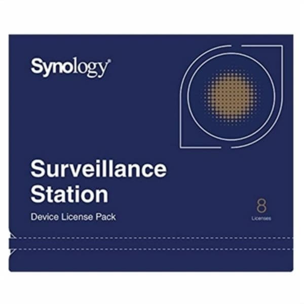 Nätlagringsenhet NAS Synology LICENSE PACK 8 Svart