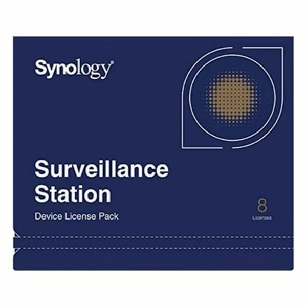 Nätlagringsenhet NAS Synology LICENSE PACK 8 Svart