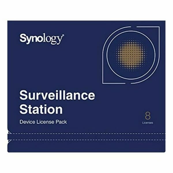 Nätlagringsenhet NAS Synology LICENSE PACK 8 Svart
