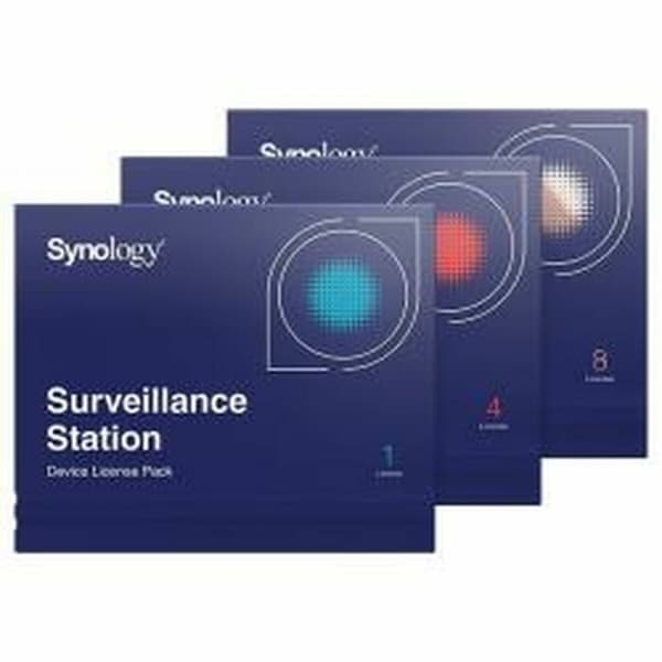 Nätlagringsenhet NAS Synology LICENSE PACK 8 Svart