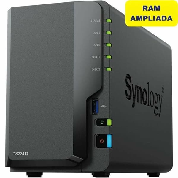 NAS Verkkotallennus Synology DS224+/6G Dual Core
