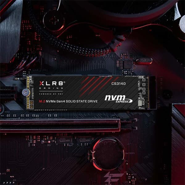 Intern SSD-enhet - PNY - CS3140 M.2 - 2 TB - NVMe Gen4 - Intern överföringshastighet 7500 MB/s