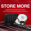 Miniatyrbillede 4 af 6: Intern harddisk - SEAGATE - IRONWOLF PRO 8TB - SATA 6 Gbit/s - 7200rpm
