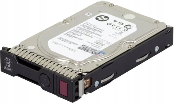 HP Enterprise 4 TB harddisk 7.2K rpm SAS, 695842-001