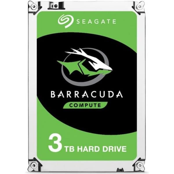 Seagate BarraCuda HDD, SATA 6G, 7200RPM, 3,5 tum - 3 TB 0,000000