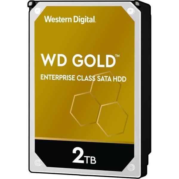 WD Gold™ - Enterprise intern hårddisk - 2TB - 7200 rpm - 3,5" (WD2005FBYZ)