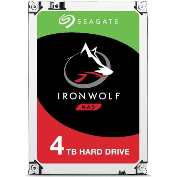 Seagate IronWolf ST4000VN008 hårddisk 3,5" 4000 GB Serial ATA III