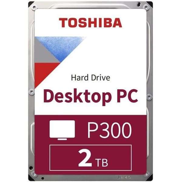 TOSHIBA - Intern hårddisk - P300 - 2TB - 7200 rpm - 3,5" Retail Box (HDWD120EZST)
