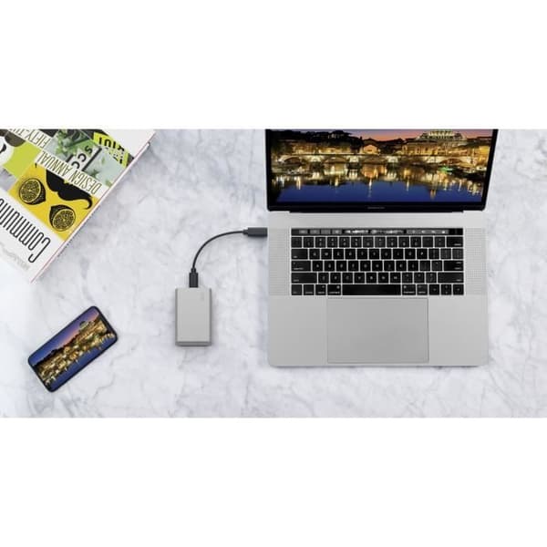 Extern SSD - LaCie - Bärbar SSD - 500 GB - NVMe - USB-C