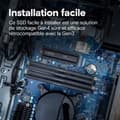 Miniatyrbild 5 av 6: CRUCIAL - P310 - Intern SSD - 1 TB - Gen4 - NVMe M.2 - Upp till 7100 MB/s