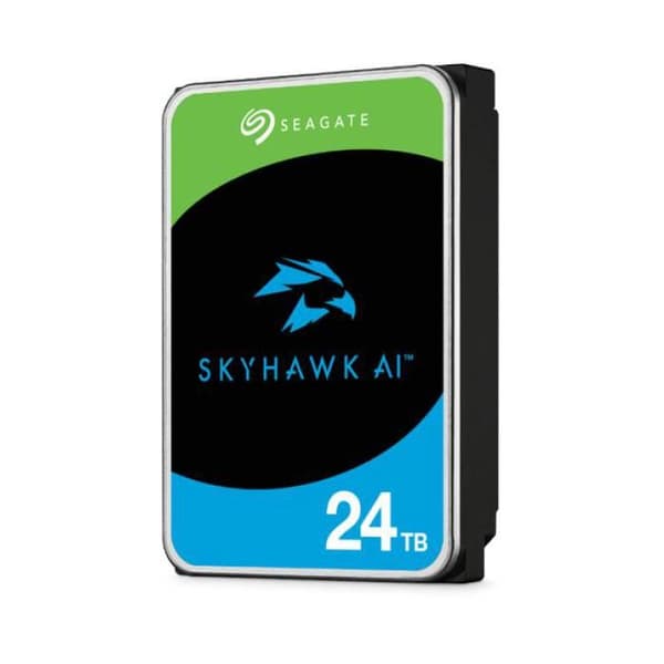 Seagate SkyHawk AI hårddisk 24 To 7200 varv/min 512 Mo 3.5" Serie ATA III
