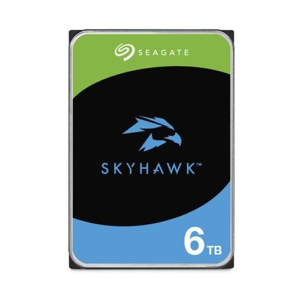 Seagate SkyHawk hårddisk 6 To 256 Mo 3.5" Seriell ATA III